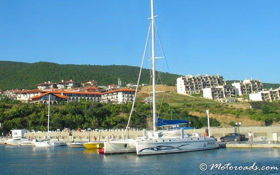 Blick vom Meer, Elenite Resort