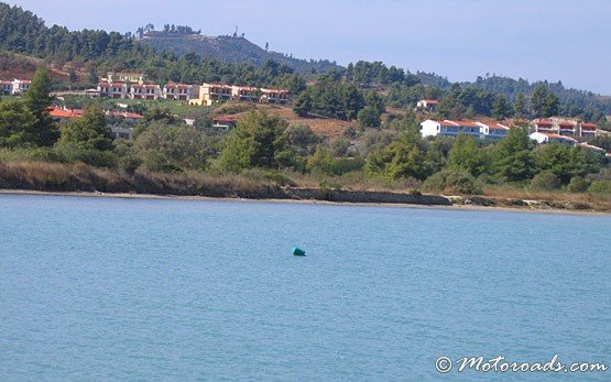 Vista desde el mar, Hanioti