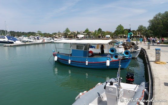 Yacht Port in Sani