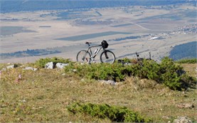 Biking in Balkan range 