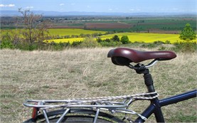 Biking in Sofia valley