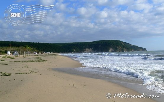 Черное море в районе г. Бяла