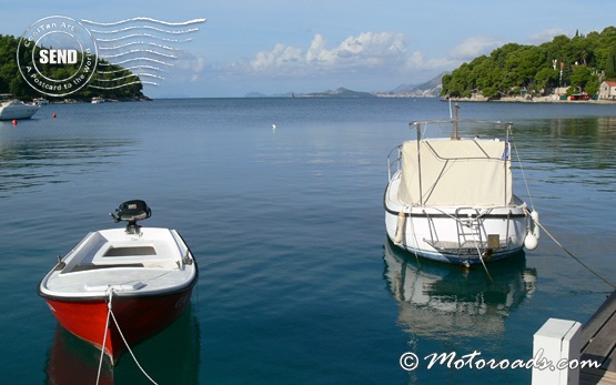 Лодки - Цавтат недалеко от Дубровника