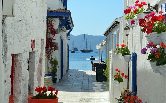 Straßen von Bodrum