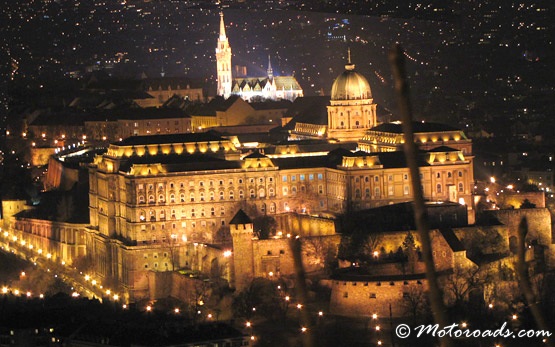 Buda castle in Budapest