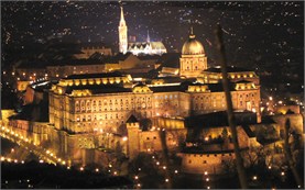 Buda castle in Budapest