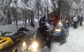 Bulgaria snowmobile adventure