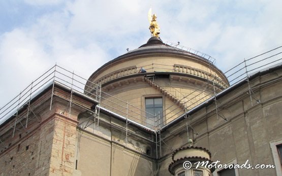 Iglesia en el casco antiguo de Bérgamo