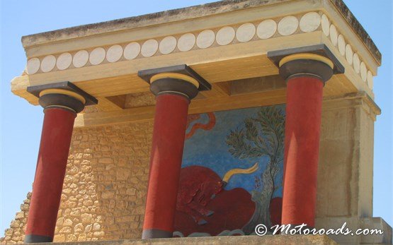 Kreta Heraklion Palast von Knossos