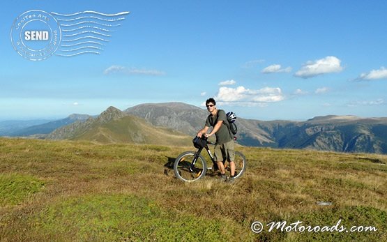 Cross-country biking in Bulgaria