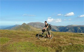 Cross-country biking in Bulgaria