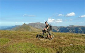 Cross-country biking in Bulgaria