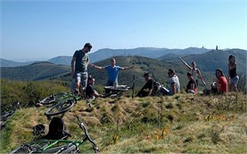 Cycling in Balkan Range