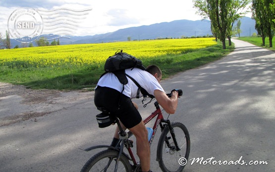 Cycling near Panagurishte 