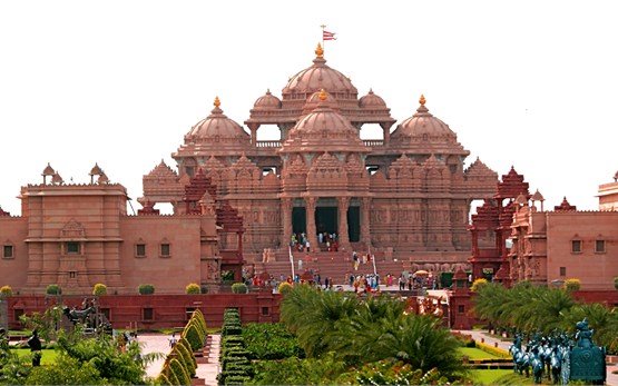 Delhi Akshardham-Tempel in Delhi