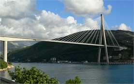 Dubrovnik - Franjo Tudjman bridge