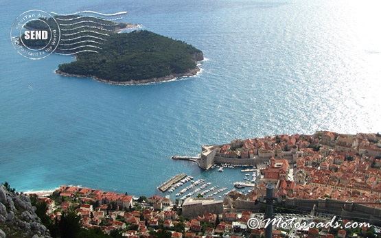 Dubrovnik - view from the cable car