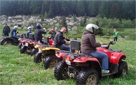 Escorted ATV tours in Borovets