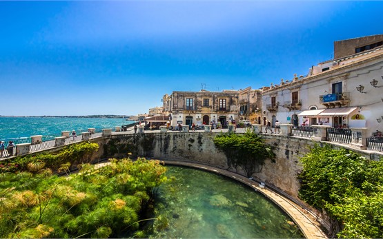 Syracuse, Sicily - Fountain of Arethusa