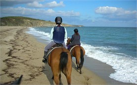 Horseback riding - Black sea