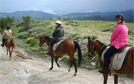 Horseback riding to Sarnitsa