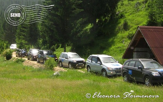 Jeep safari near Sofia, Bulgaria 