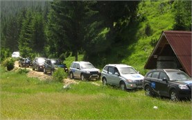 Jeep safari near Sofia, Bulgaria 