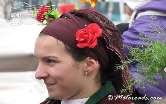 Kukeri Festival in Pernik, Bulgaria