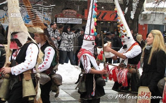 Kukeri Festival Surva in Pernik