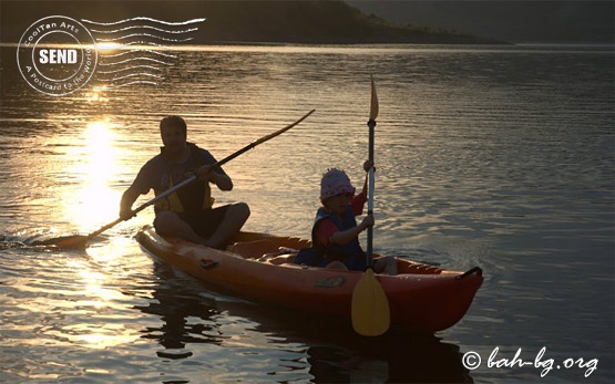 Lake canoeing - Kardzhali lake