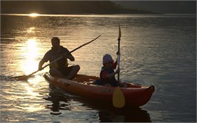 Lake canoeing - Kardzhali lake