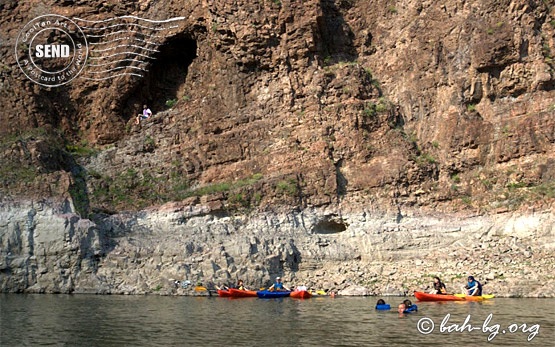 Lake kayaking