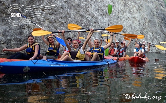 Lake kayaking - Studen Kladents