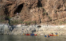 Lake kayaking