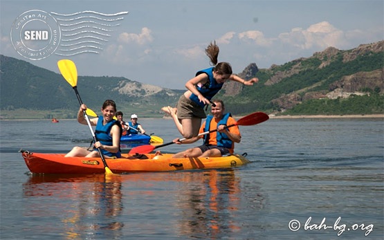 Lake kayaking - guided tours