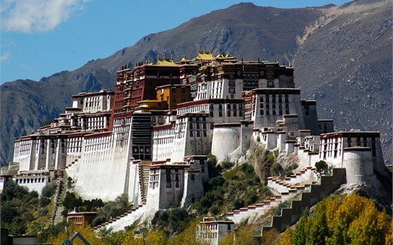 Lhasa Tibet - monastery