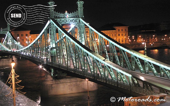 Liberty Bridge in Budapest