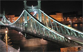 Liberty Bridge in Budapest