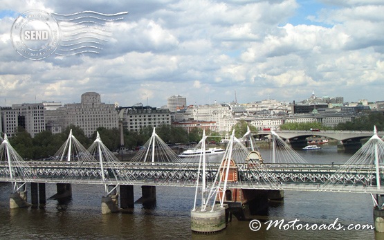 Лондон - мостът Hungerford