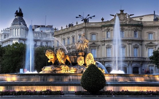Мадрид - фонтаны