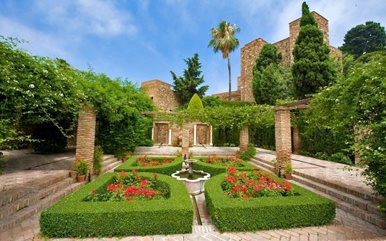 Malaga - Castle Alcabasa inside