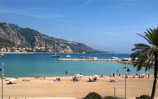 Menton Stadt in Frankreich