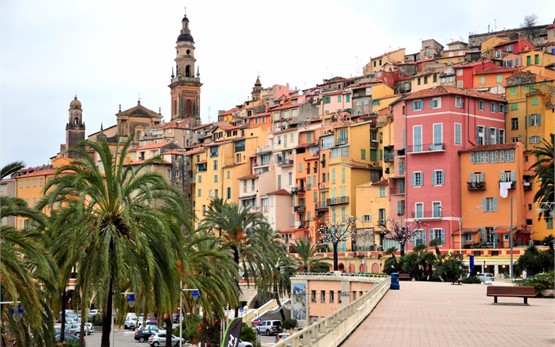 Menton, Frankreich 