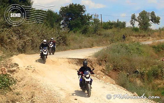 On the way to Fier - Albania