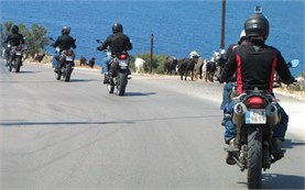 On the road to Ksamil, Albania