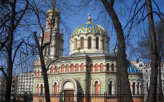 Iglesia ortodoxa en Lodz Polonia