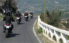 The road to Tirana, Albania