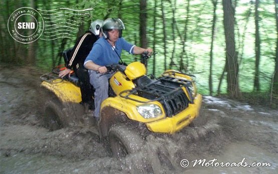 People on ATV quad tours near Sofia