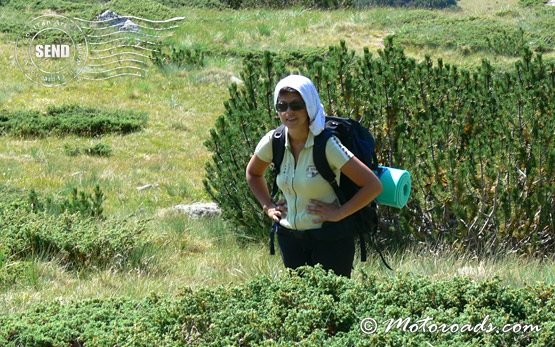 People on hiking trips in Bulgaria