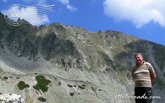 People on hiking trips in Rila